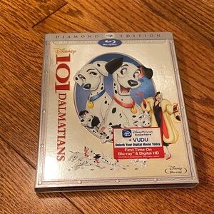 3/$20 Disney 101 Dalmatians Blu-ray DVD Combo with Slipcover